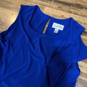 Joseph Ribkoff Cocktail Dress‎ Sleeveless Party Sheath Royal Blue 14